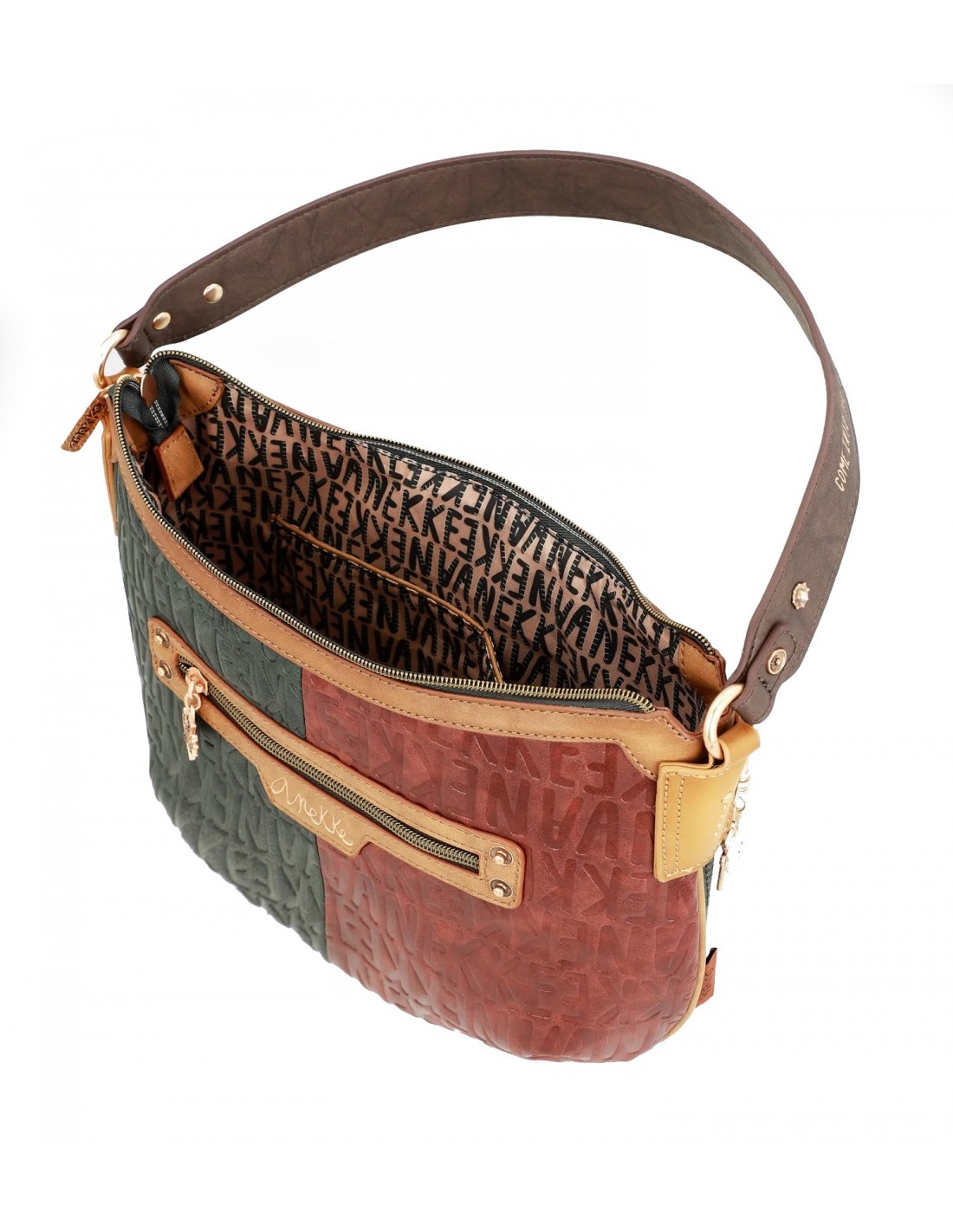 Bolso De Hombro Ovalado Con Bandolera Urban The Forest Anekke