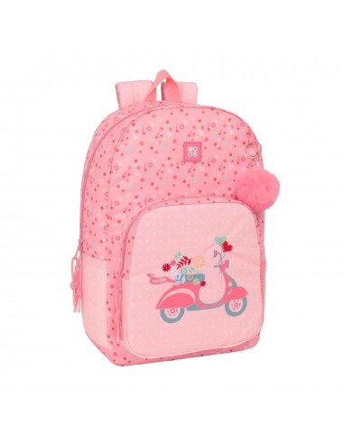 Mochila Escolar Moos Passion, 46 cm,...