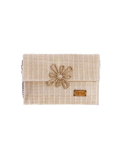 Bandolera de Rafia Fortime Gia,...