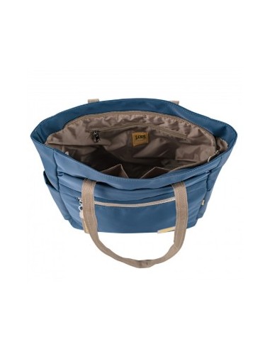 Bolso de Hombro Lois Aylmer, Nylon, Azul