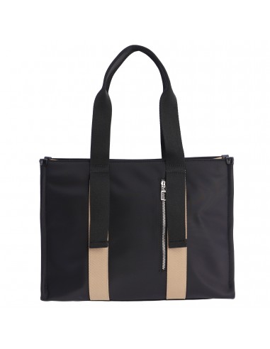 Shopper Don Algodón , Nylon, Negro
