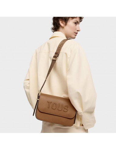 Bandolera mediana TOUS Brenda en poliuretano camel Adana Shopping