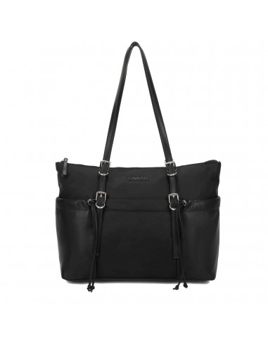 Shopper de Hombro Binnari Elodie, Negro
