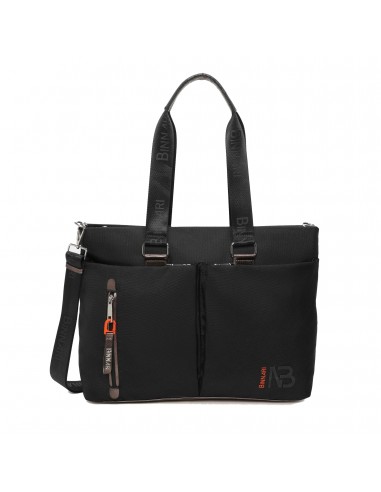 Shopper de Hombro Binnari Emilie, Negro