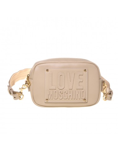 Bandolera Pequeña Love Moschino, Marfil