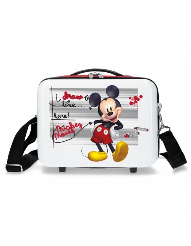Necessaire ABS Draw the Line Mickey