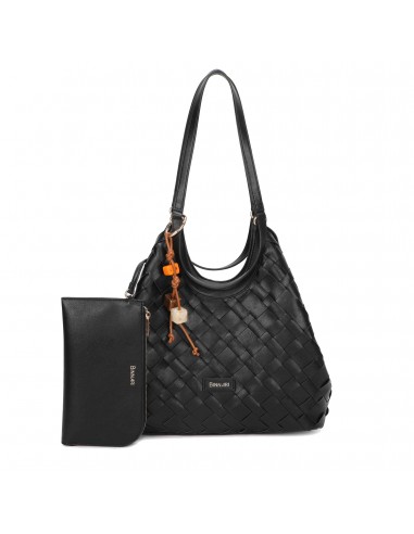 Bolso Binnari Alba Dos Asas Trenzado,...