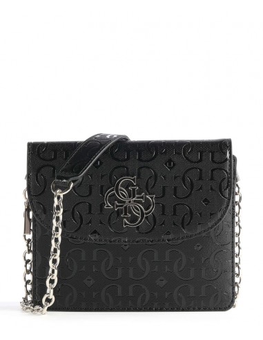 Mini Mala Preta com Flap Chic