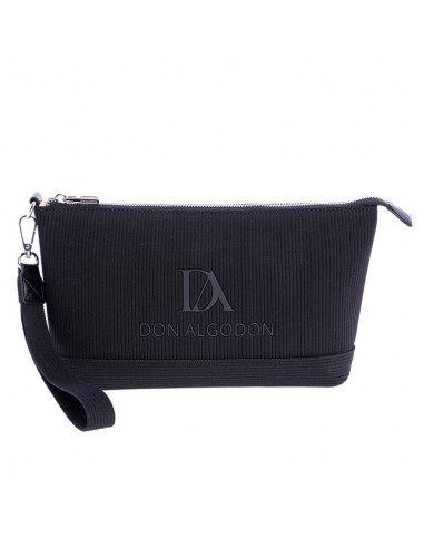 Bolso de Mano Don Algodón DA, Negro