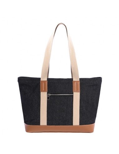 0SV7848 denim shopper  DA, NEGRO