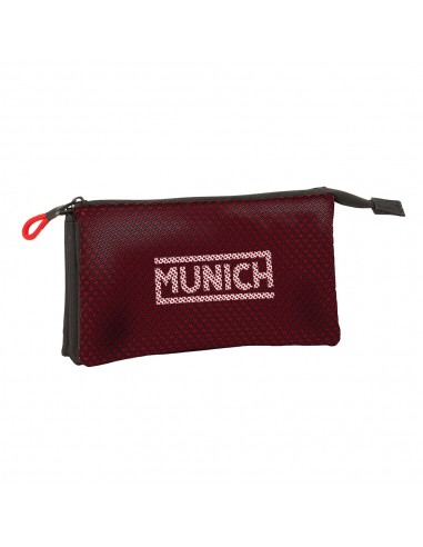 Portatodo Triple Munich  Vulcan, Negro