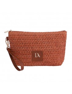 Bolso de Mano de Rafia Don...