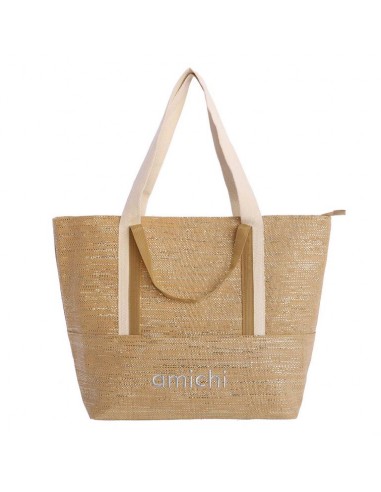 Bolso de Rafia Amichi, Doble Asa,...