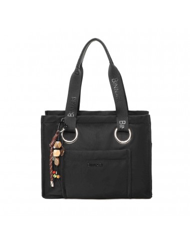 Bolso Dos Asas Binnari Xara, Negro