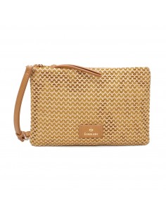 Cartera de Mano de Rafia...
