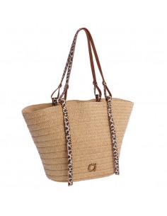 Bolso de Hombro de rafia...