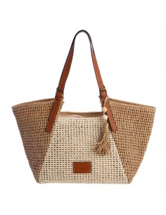 Shopper Doble Asas de Rafia...