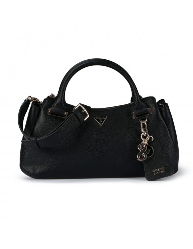 Bolso De Mano Guess Evie Stachel, Negro