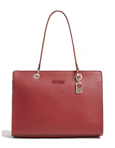 Shopper Dos Asas Granate Mujer Isla