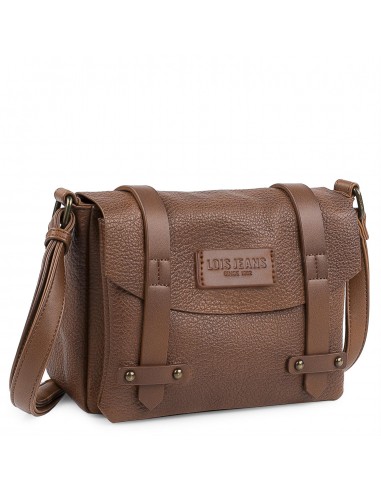 Bolsa de Ombro Dupla com Aba Feminina...