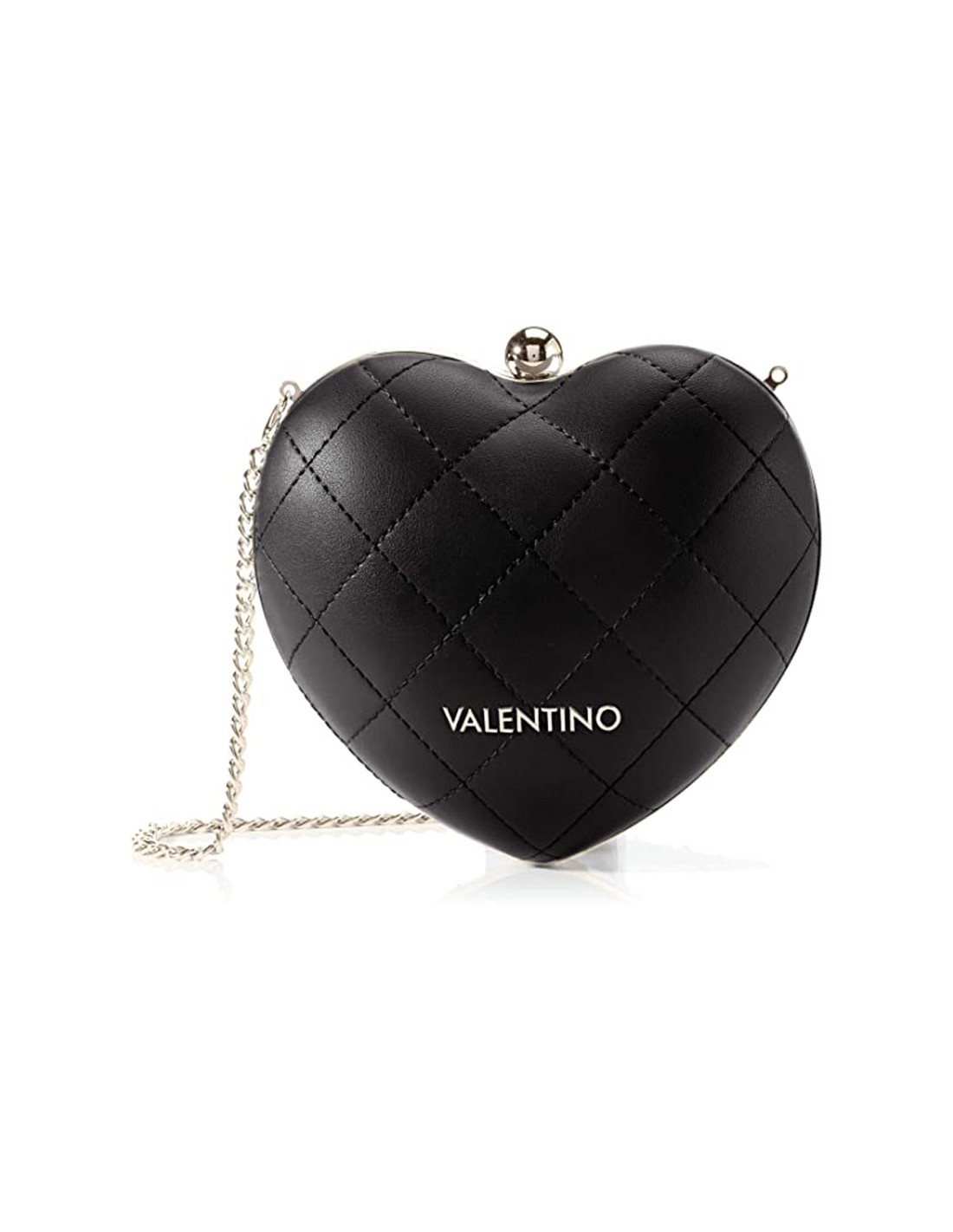 Bolso Clutch Mini Bandolera Corazón Negro de Valentino Mario Valentino
