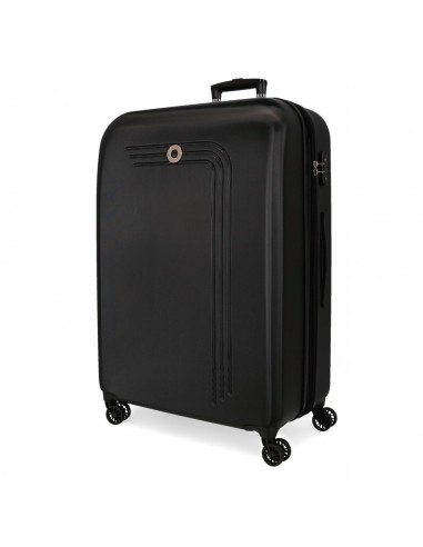 Mala Grande Rija 80cm 4 Rodas Riga Preta