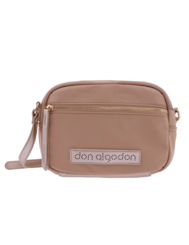 Bolso Bandolera Bolsillos Nylon DA Beig