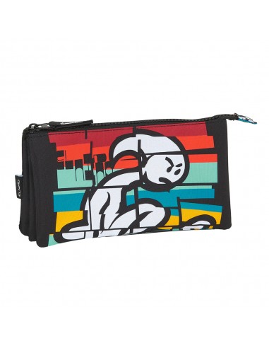 Estuche Escolar Playstation Oficial - Diseño Azul Y Negro