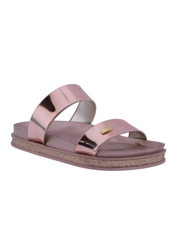 Sandalias Don Algodón Tiras Rosadas