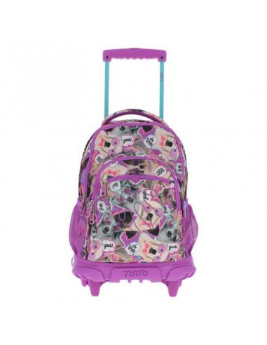 Mochila Escolar Dupla com Carrinho...