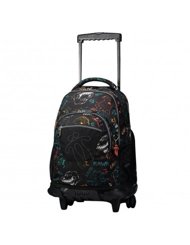 Mochila Escolar Dupla com Rodas -...