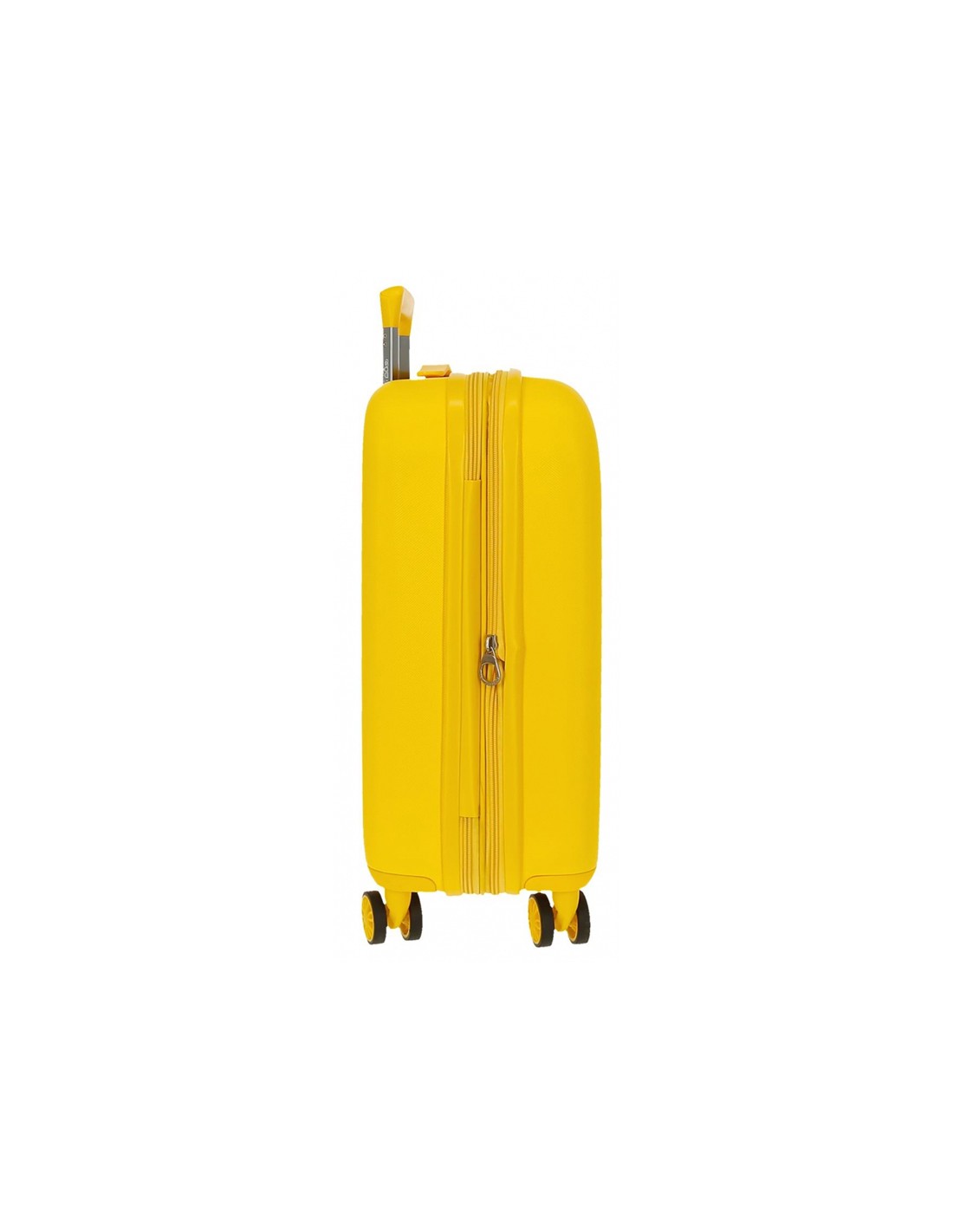 Maleta de Cabina Expandible Rígida 55cm 4R Riga Movom Amarilla