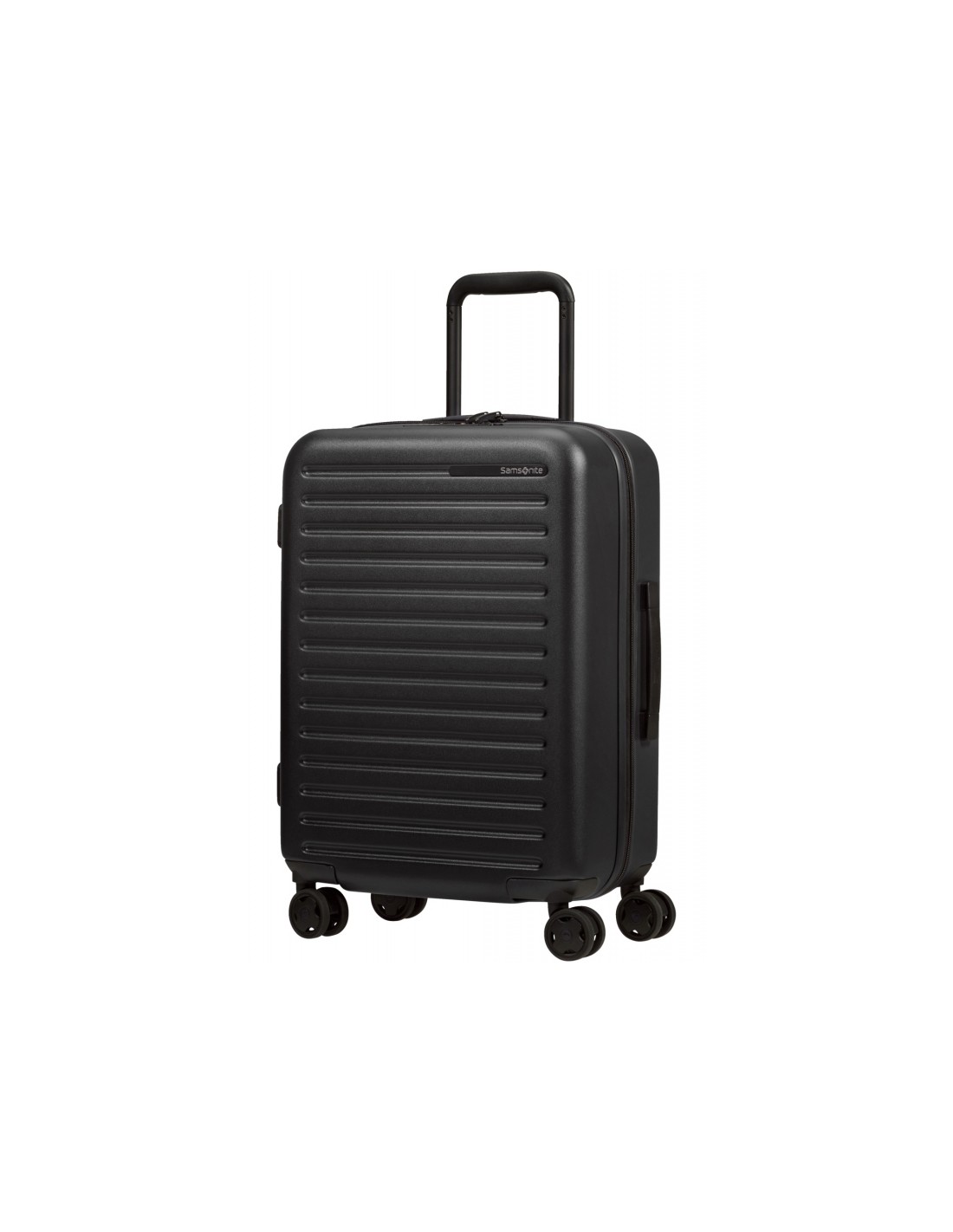 Maleta Cabina Expandible 55cm TSA 4R StackD-Eco Negro
