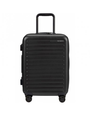 Maleta Cabina Expandible 55cm TSA 4R StackD-Eco Negro