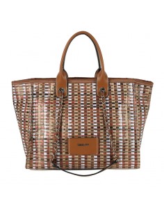 Bolsa Shopper de Ráfia com...