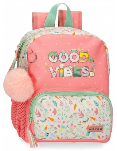 Mochila Infantil Escolar Good Vibes...