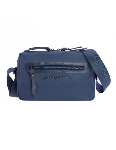 Bolsa Crossbody de Nylon com Bolsos...
