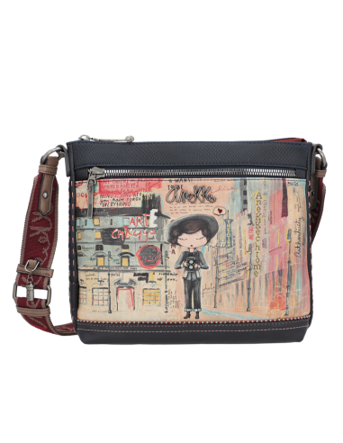 Mala com Bolsos e Fechos City Art...