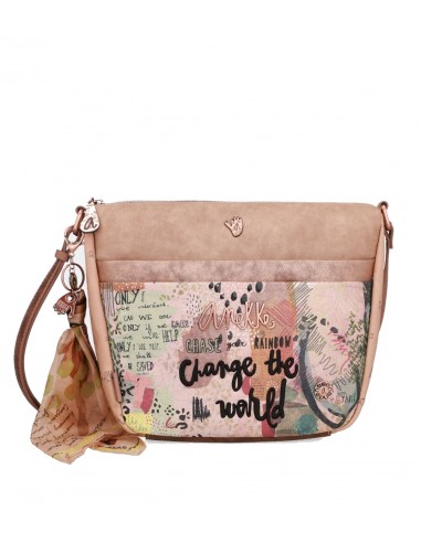 Bolsa Transversal de Dois Bolsos...