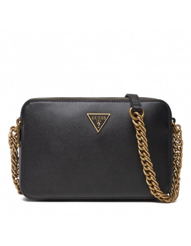 Bandoleira Dupla Zípper Aura Guess Preta