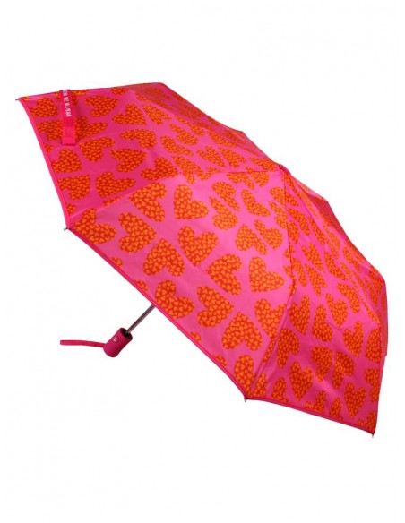 Paraguas Plegable Automático Adulto Corazones