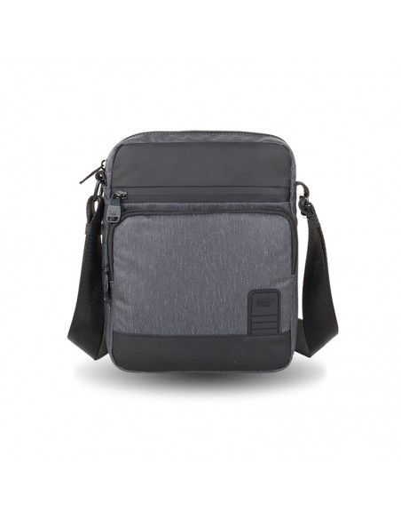 Bolso bandolera para hombre de Liberto en Negro Grande