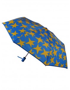 Paraguas Plegable Automático Adulto Estrellas