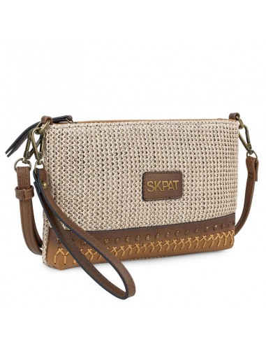 Bolsa Tiracolo de Ráfia Feminina com...