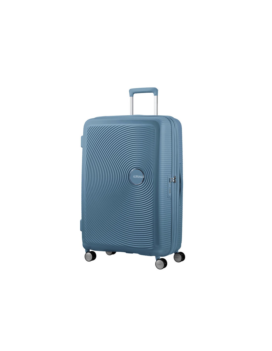 Maleta Mediana Extensible 67cm TSA 4R Soundbox American Tourister Azul