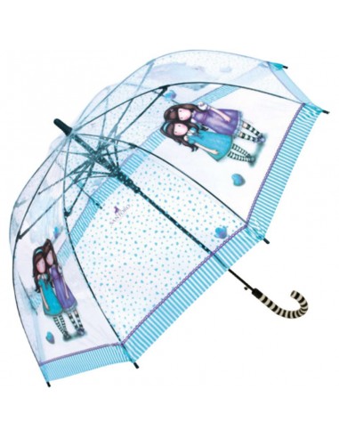 Paraguas Transparente Niña Friends...