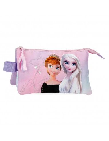 Estojo Escolar Triplo Frozen Frosted...