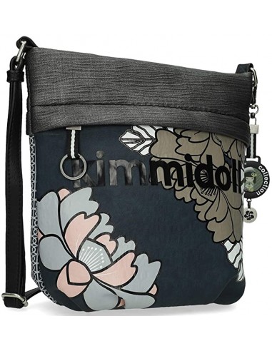 Bolso Tiracolo Feminino em Tons Azuis
