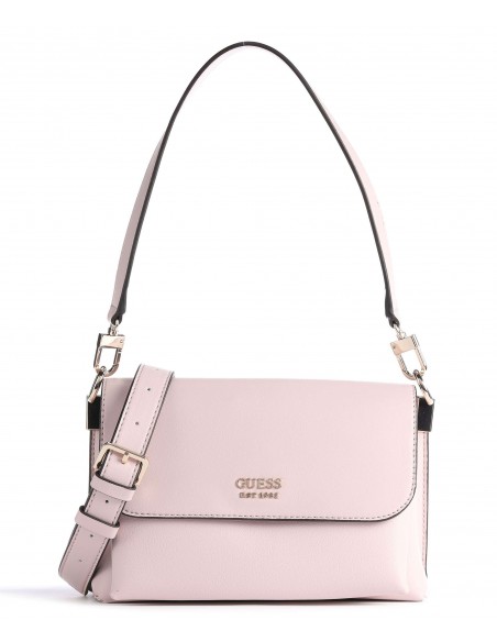 GUESS Bolso bandolera para mujer, color rosa/dorado, talla única, rosa  claro, OneSize