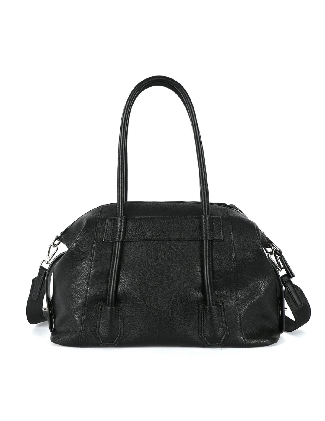 Bolso Binnari Aralu De Hombro Con Bandolera, Negro